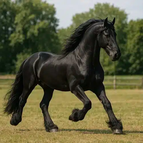 The Friesian Horse – Characteristics, History, and Uses of This Majestic Breed